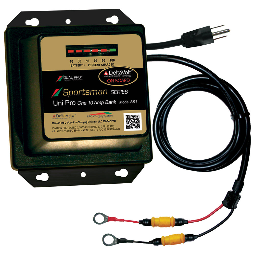 Dual Pro Sportsman Series Battery Charger - 10A - 1-Bank - 12V [SS1] - First Stop Marine