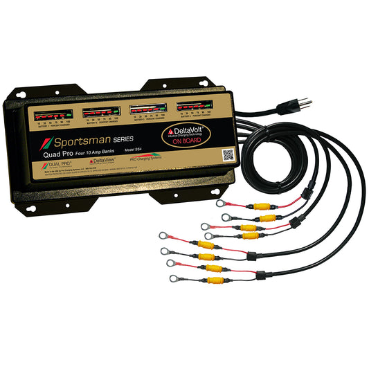 Dual Pro Sportsman Series Battery Charger - 40A - 4-10A-Banks - 12V-48V [SS4] - First Stop Marine
