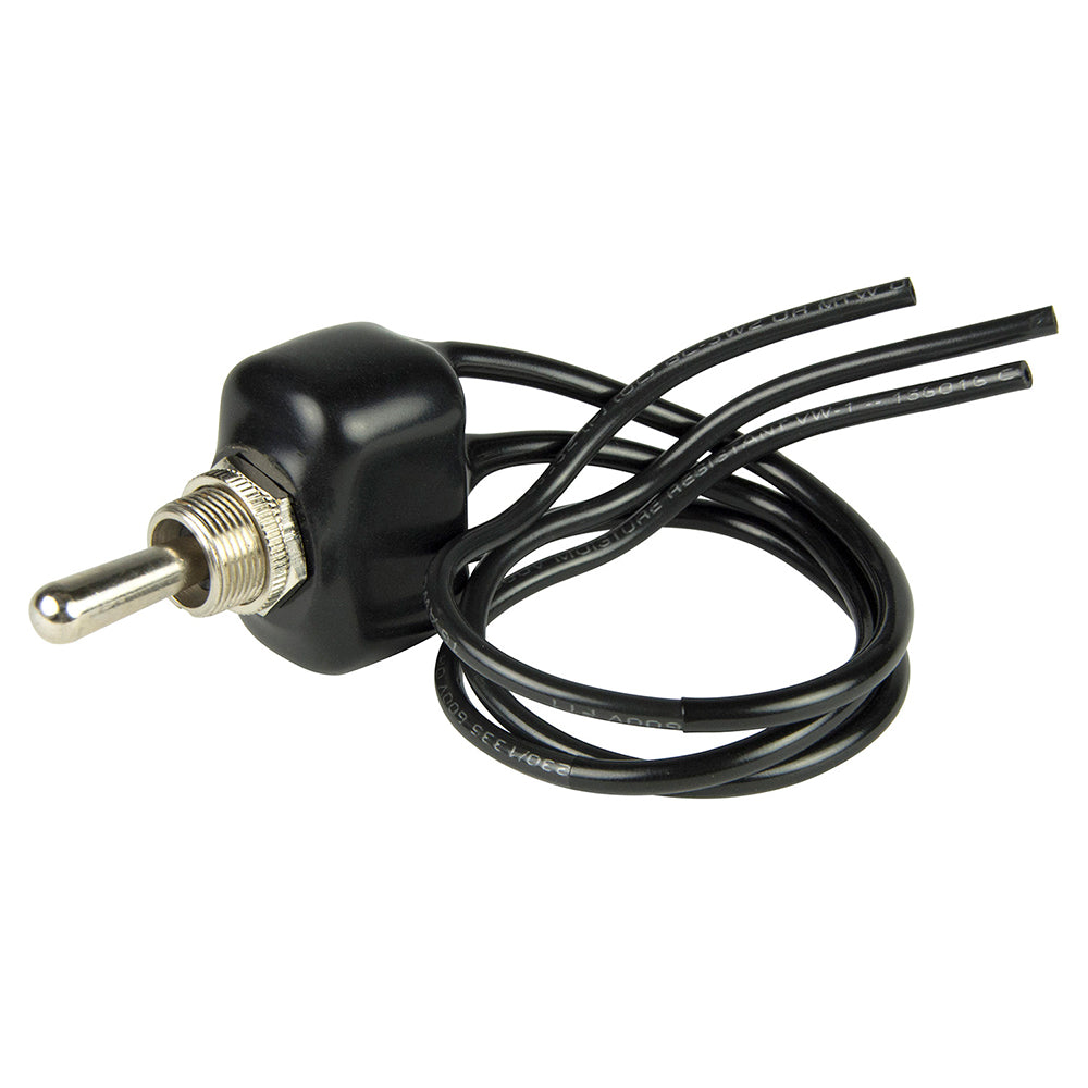 BEP SPST PVC Coated Toggle Switch - OFF/(ON) [1002003] - First Stop Marine