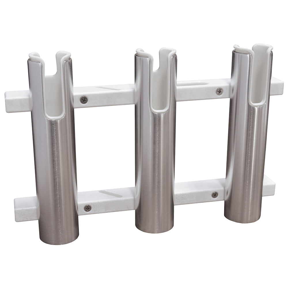 TACO Aluminum/Poly 3-Rod Rack Holder [F31-3103BXZ-1] - First Stop Marine