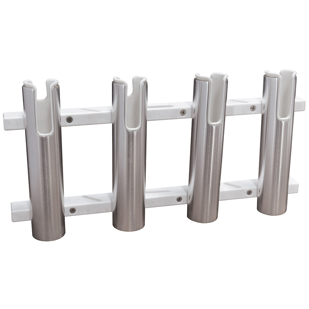 TACO Aluminum/Poly 4-Rod Rack Holder [F31-3104BXZ-1] - First Stop Marine