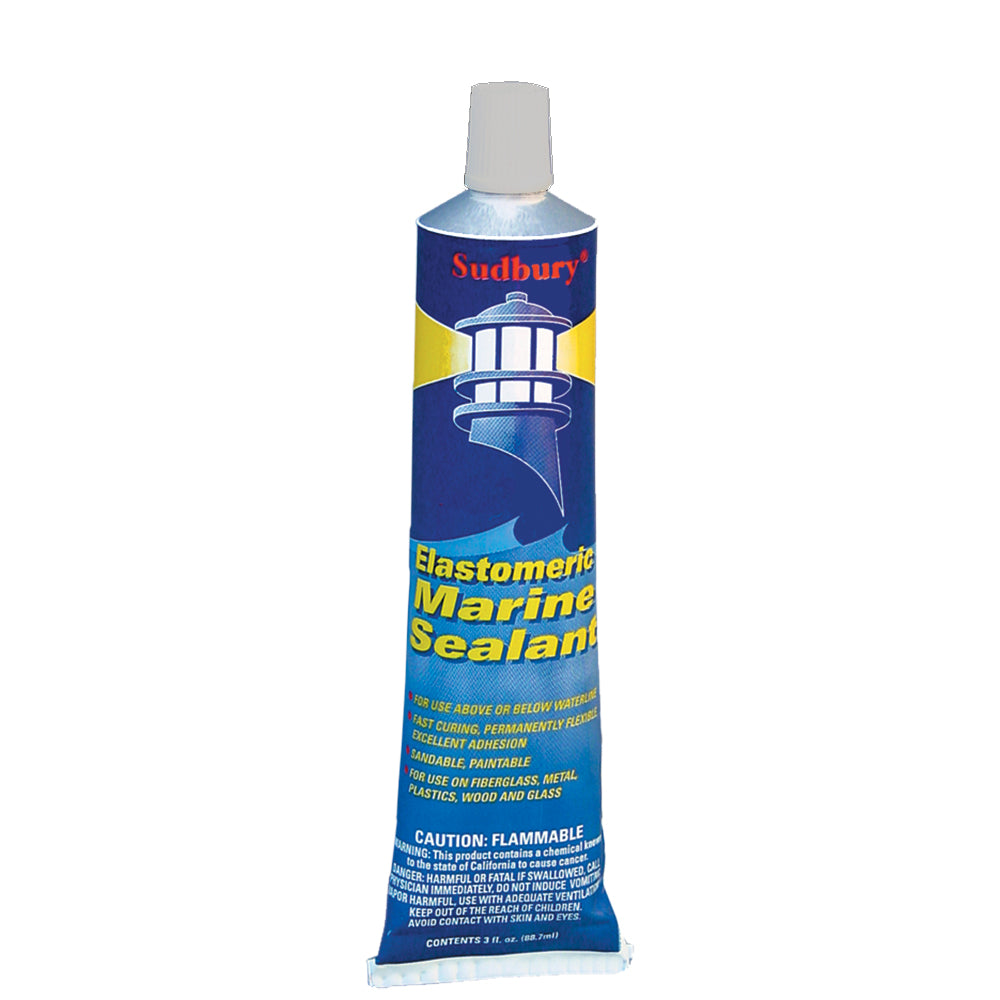 Sudbury Elastomeric 3 oz (89ml) Sealant Tube - Clear [321] - First Stop Marine