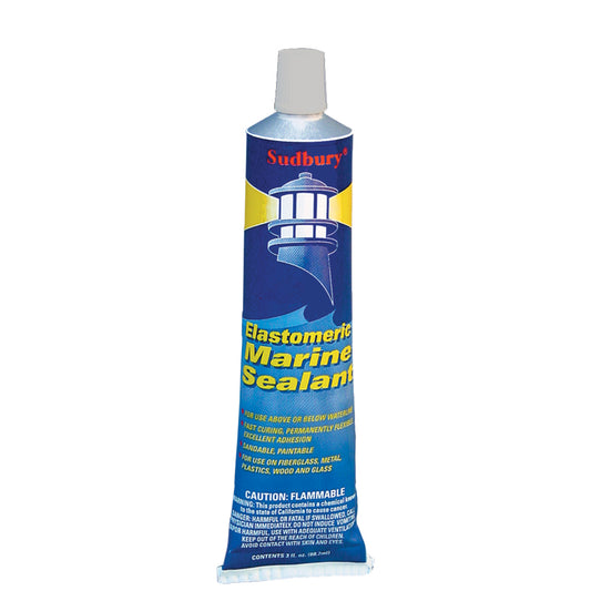 Sudbury Elastomeric 3 oz (89ml) Sealant Tube - Clear [321] - First Stop Marine