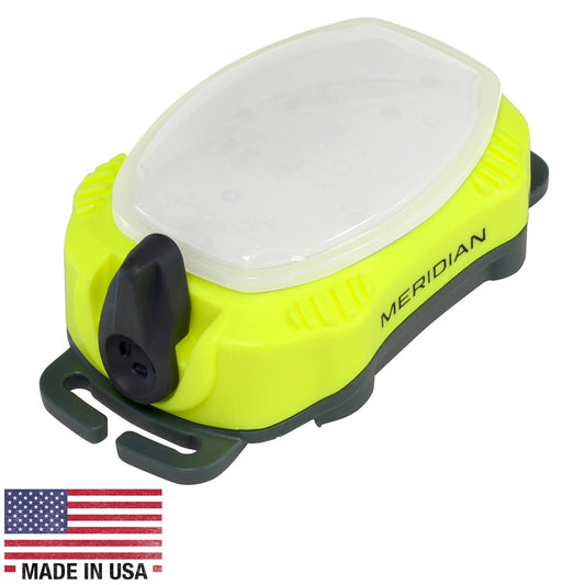 Princeton Tec Meridian Strobe / Beacon - Neon Yellow [ST-NY] - First Stop Marine