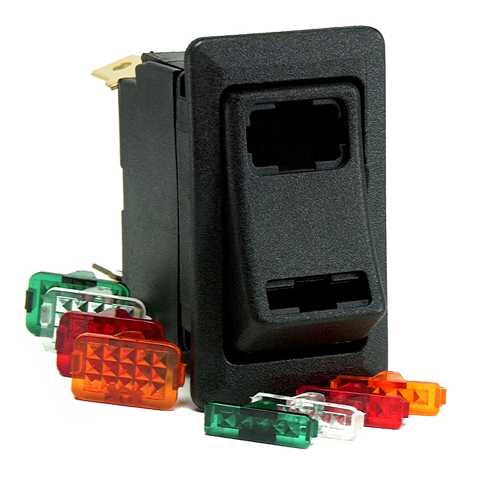 Cole Hersee Lighted Rocker Switch SPDT On-Off-On 4 Blade [58328-103-BP] - First Stop Marine