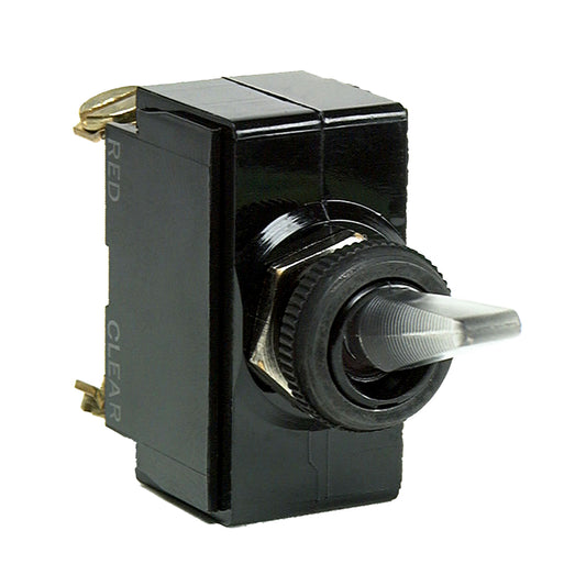 Cole Hersee Illuminated Toggle Switch SPST On-Off 4 Screw [54109-BP] - First Stop Marine