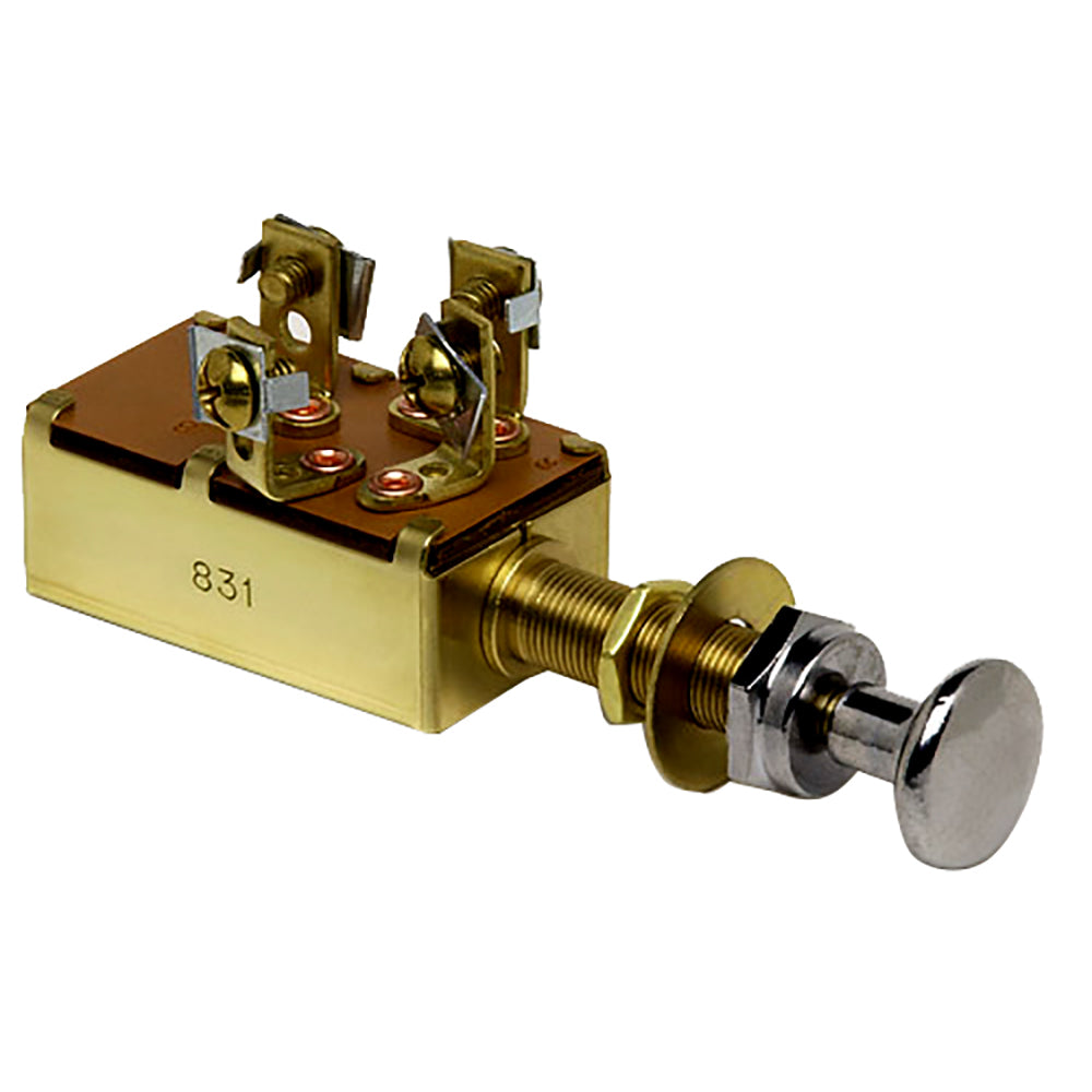 Cole Hersee Push Pull Switch SPDT Off-On1-On2 4 Screw [M-532-BP] - First Stop Marine