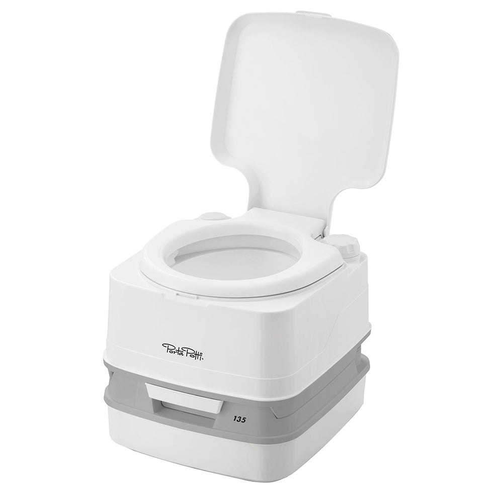 Thetford Porta Potti 135 Marine Toilet w/Hold Down Kit [92861] - First Stop Marine