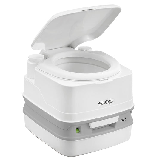 Thetford Porta Potti 335 Marine Toilet w/Hold Down Kit [92828] - First Stop Marine