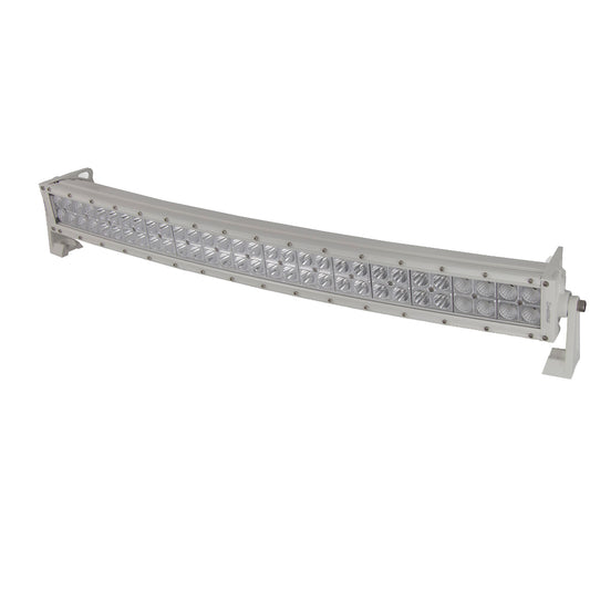 HEISE Dual Row Marine LED Curved Light Bar - 30" [HE-MDRC30] - First Stop Marine