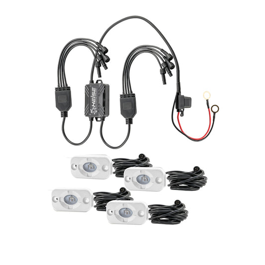 HEISE RBG Accent Light Kit - 4 Pack [HE-4MLRGBK] - First Stop Marine