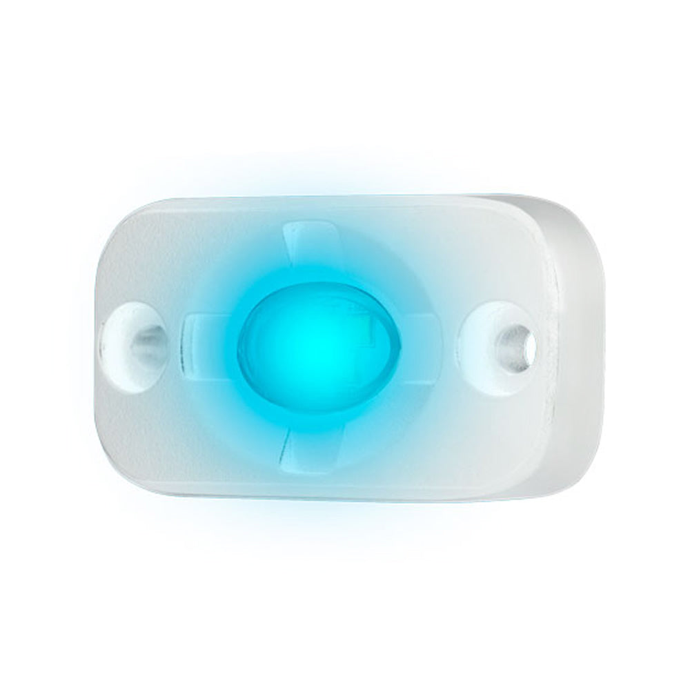 HEISE Marine Auxiliary Accent Lighting Pod - 1.5" x 3" - White/Blue [HE-ML1B] - First Stop Marine