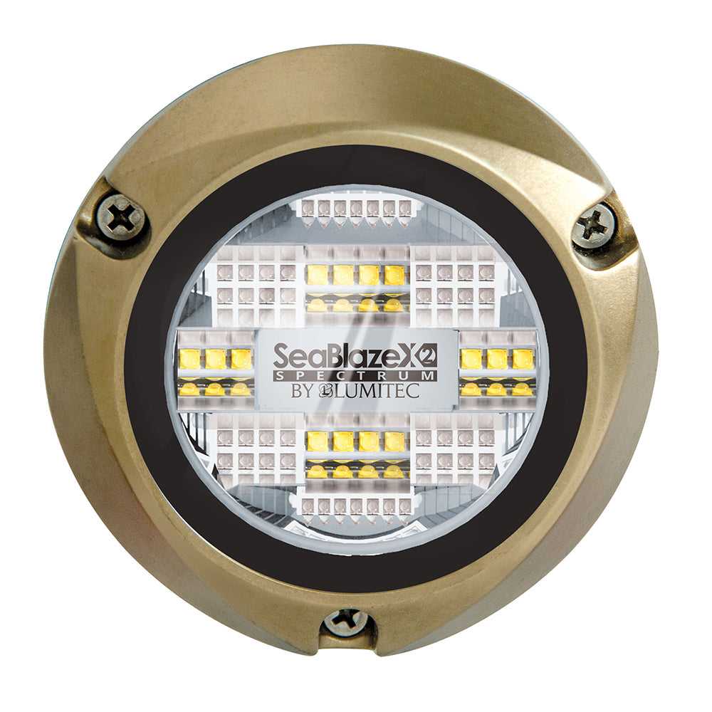 Lumitec SeaBlazeX2 Spectrum LED Underwater Light - Full-Color RGBW [101515] - First Stop Marine