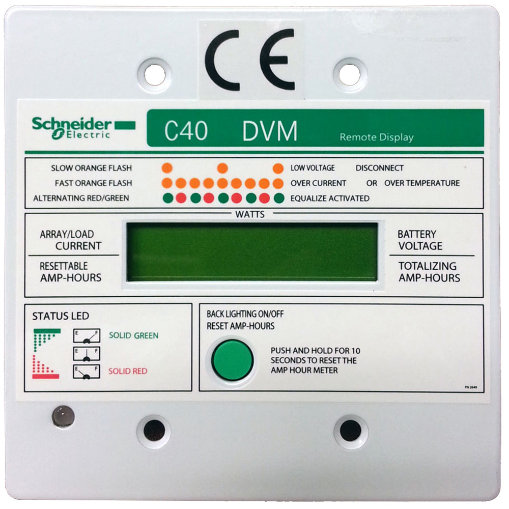 Xantrex C-Series Digital Remote w/50 Cable [CM/R-50] - First Stop Marine