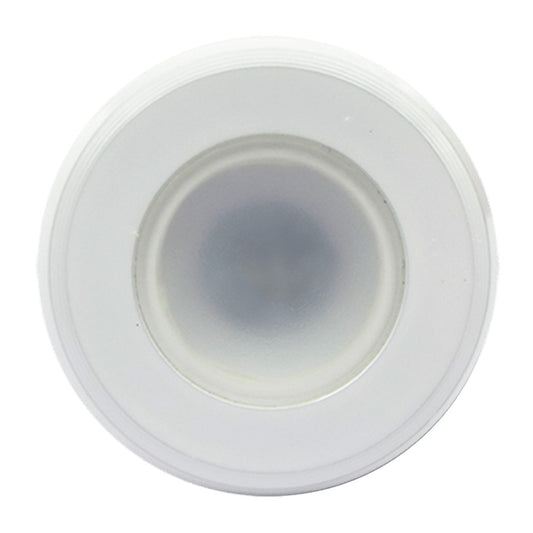 Shadow-Caster Single Color White Non-Dimmable White Powder Coat Down Light [SCM-DL-GW] - First Stop Marine