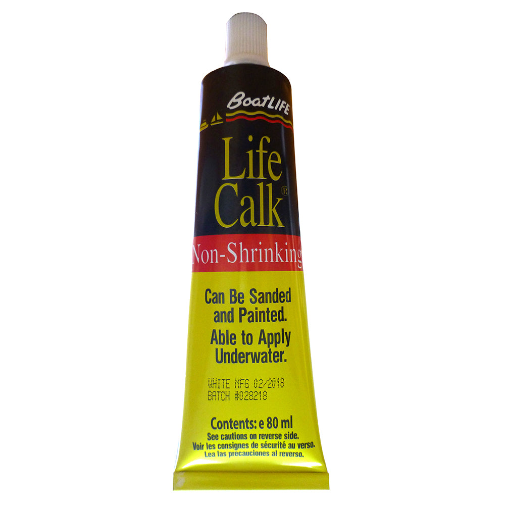 BoatLIFE Life-Calk Sealant Tube - Non-Shrinking - 2.8 FL. Oz - Black [1031] - First Stop Marine