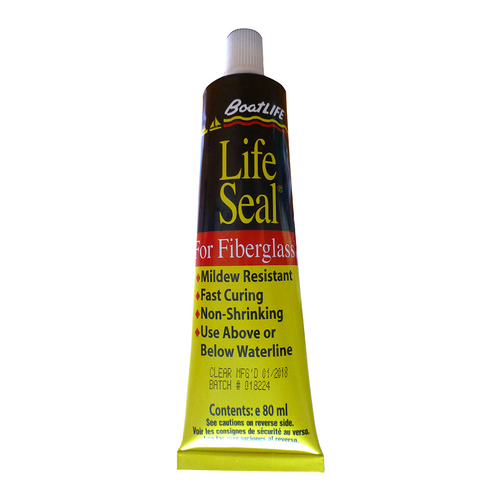 BoatLIFE LifeSeal Sealant Tube 2.8 FL. Oz - Clear [1160] - First Stop Marine