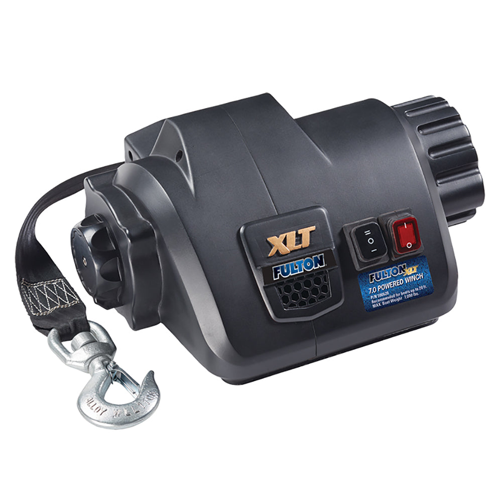 Fulton XLT 7.0 Powered Marine Winch w/Remote f/Boats up to 20 [500620] - First Stop Marine