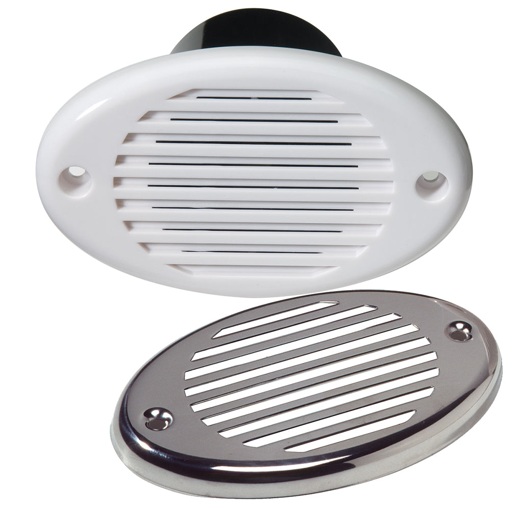 Innovative Lighting Marine Hidden Horn - White w/Stainless Steel Overlay [540-0101-7] - First Stop Marine