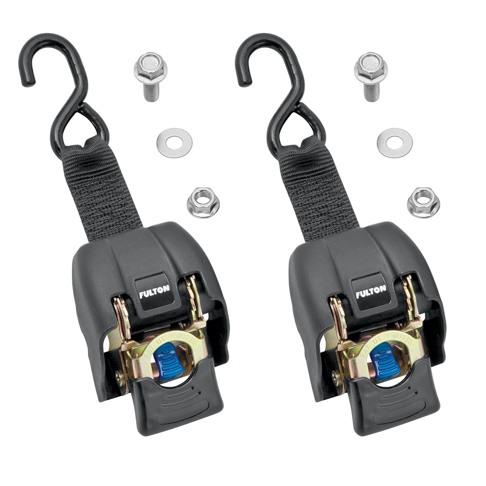 Fulton Transom Ratchet Tie Down - 2" x 43" - 2-Pack [2060366] - First Stop Marine