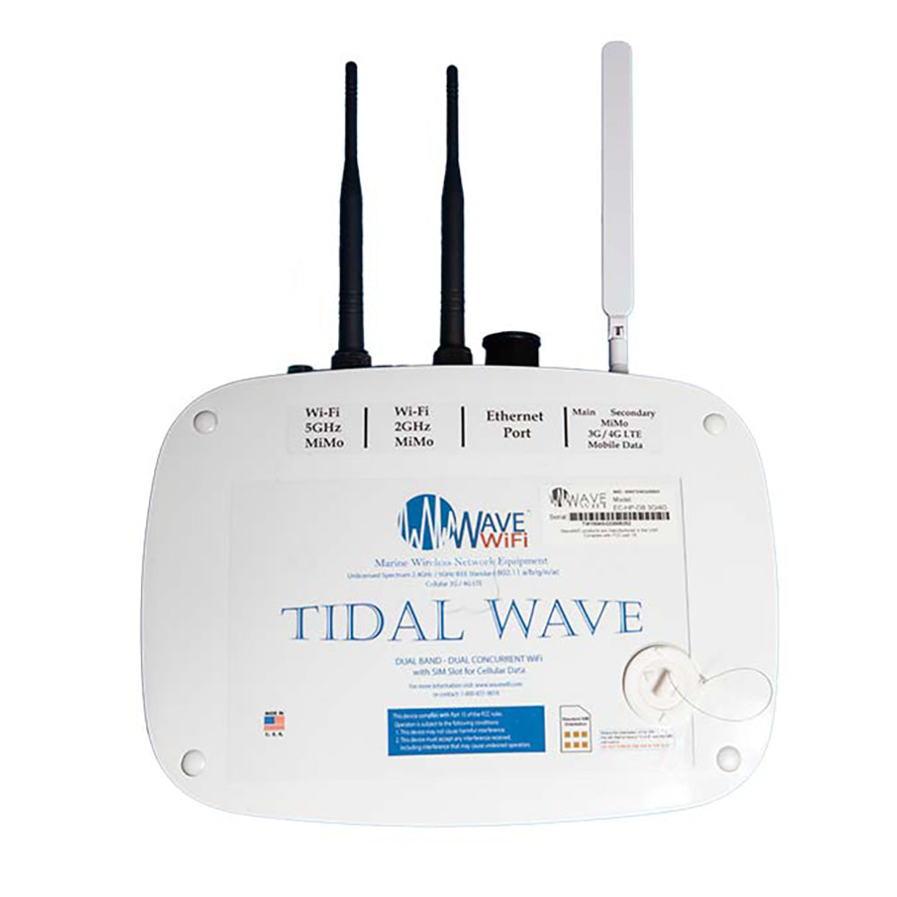 Wave WiFi Tidal Wave Dual-Band - Cellular Receiver [EC-HP-DB-3G/4G] - First Stop Marine