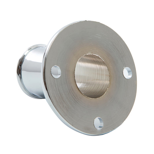 Whitecap Top-Mounted Flag Pole Socket CP/Brass - 3/4" ID [S-5001] - First Stop Marine