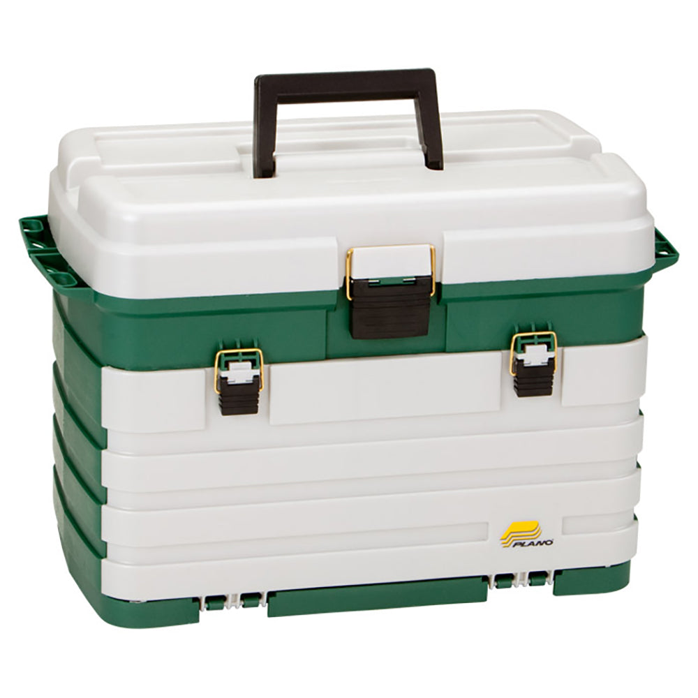 Plano 4-Drawer Tackle Box - Green Metallic/Silver [758005] - First Stop Marine
