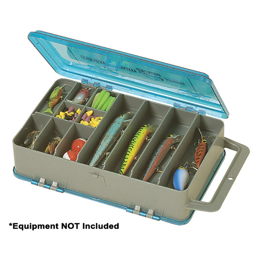 Plano Double-Sided Tackle Organizer Medium - Silver/Blue [321508] - First Stop Marine