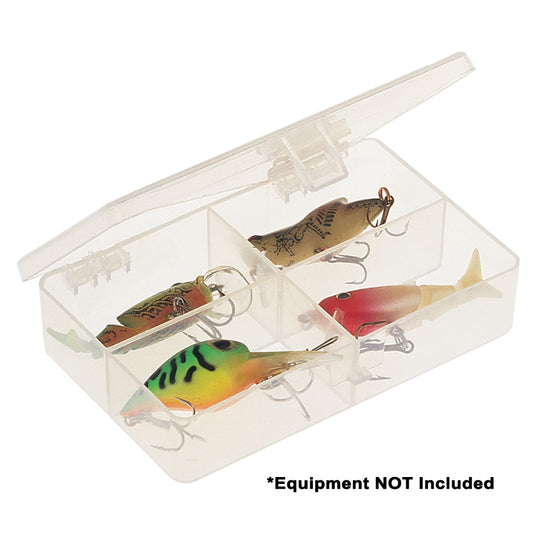 Plano Four-Compartment Tackle Organizer - Clear [344840] - First Stop Marine