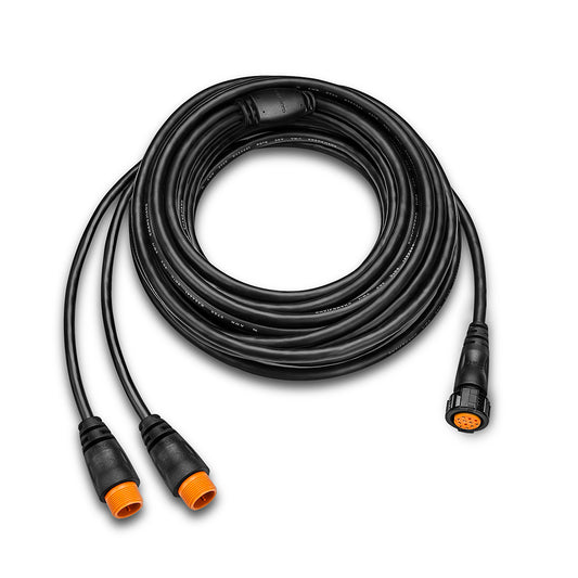 Garmin 12-Pin Transducer Y-Cable Port/Starboard - 10m [010-12225-00] - First Stop Marine