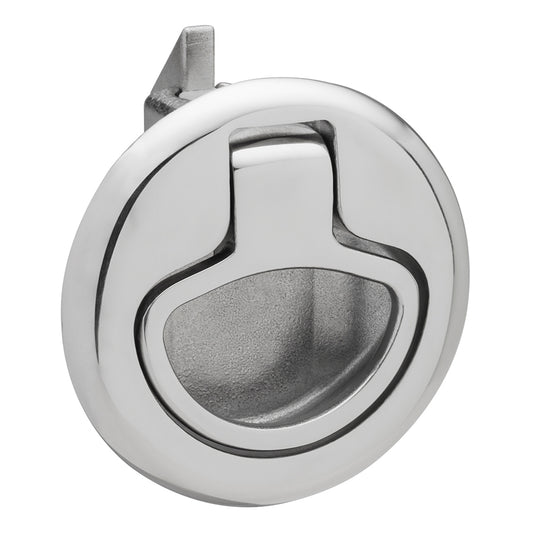 Whitecap Slam Latch Stainless Steel Non-Locking Ring Pull [6135C] - First Stop Marine