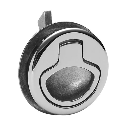 Whitecap Mini Slam Latch Stainless Steel Non-Locking Pull Ring [6137C] - First Stop Marine