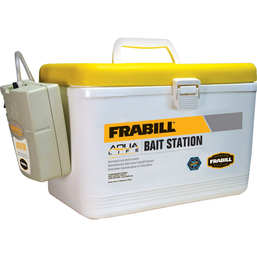 Frabill Bait Box w/Aerator - 8 Quart [14042] - First Stop Marine