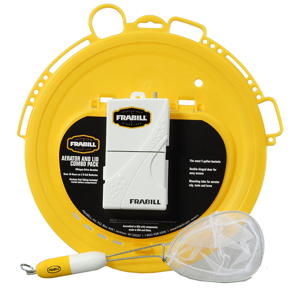 Frabill Aeration  Lid Combo Pack [99091] - First Stop Marine