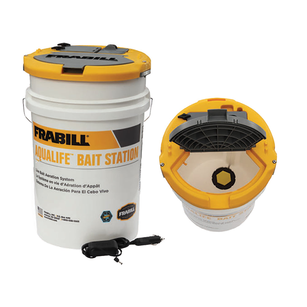 Frabill Aqua-Life Bait Station - 6 Gallon Bucket [14691] - First Stop Marine