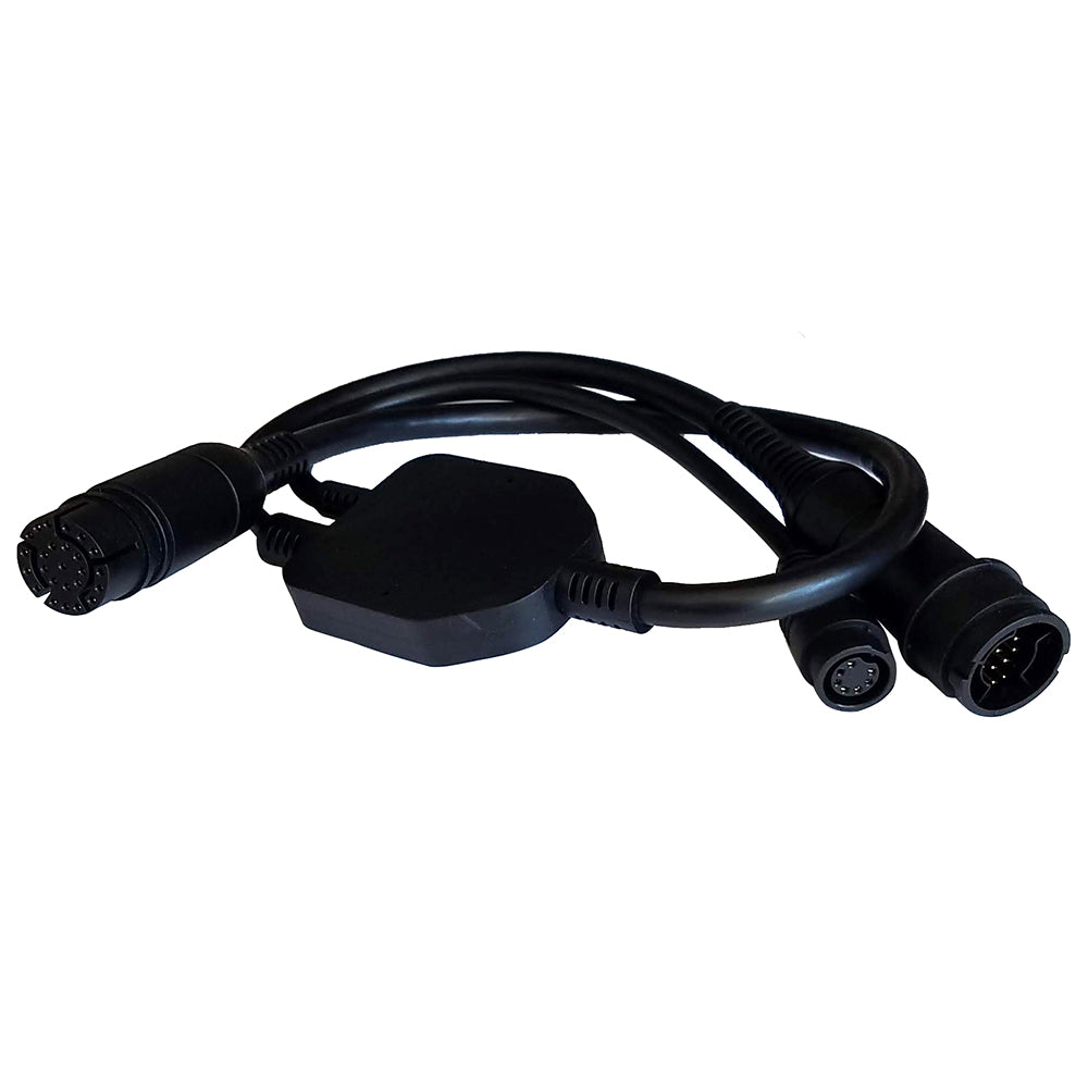 Raymarine Adapter Cable 25-Pin to 25-Pin  7-Pin - Y-Cable to RealVision  Embedded 600W Airmar TD to Axiom RV [A80491] - First Stop Marine