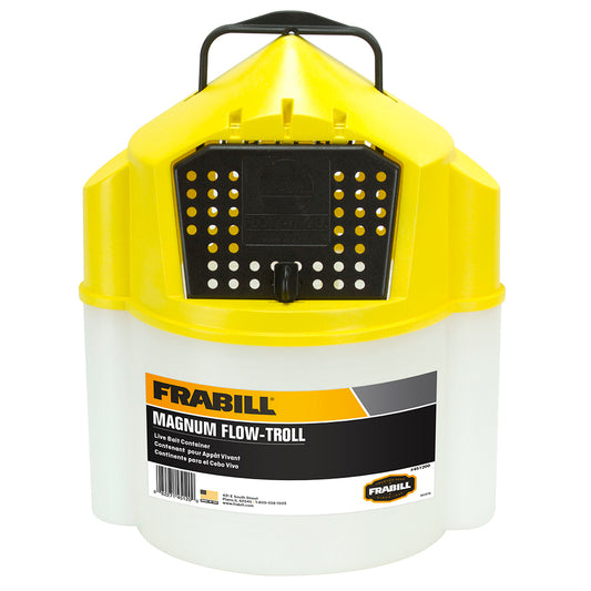 Frabill Magnum Flow Troll Bucket - 10 Quart [451200] - First Stop Marine