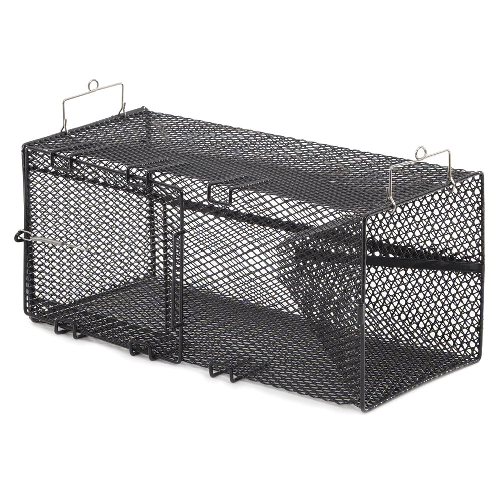 Frabill Black Pinfish Rectangular Trap - 18" x 12" x 8" [1264] - First Stop Marine