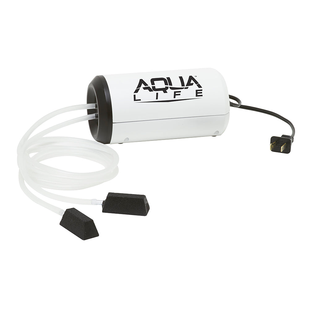 Frabill Aqua-Life Aerator Dual Output 110V Greater Than 25 Gallons [14211] - First Stop Marine