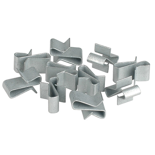 C.E. Smith Trailer Frame Clips - Zinc - 3/8" Wide - 10-Pack [16867A] - First Stop Marine