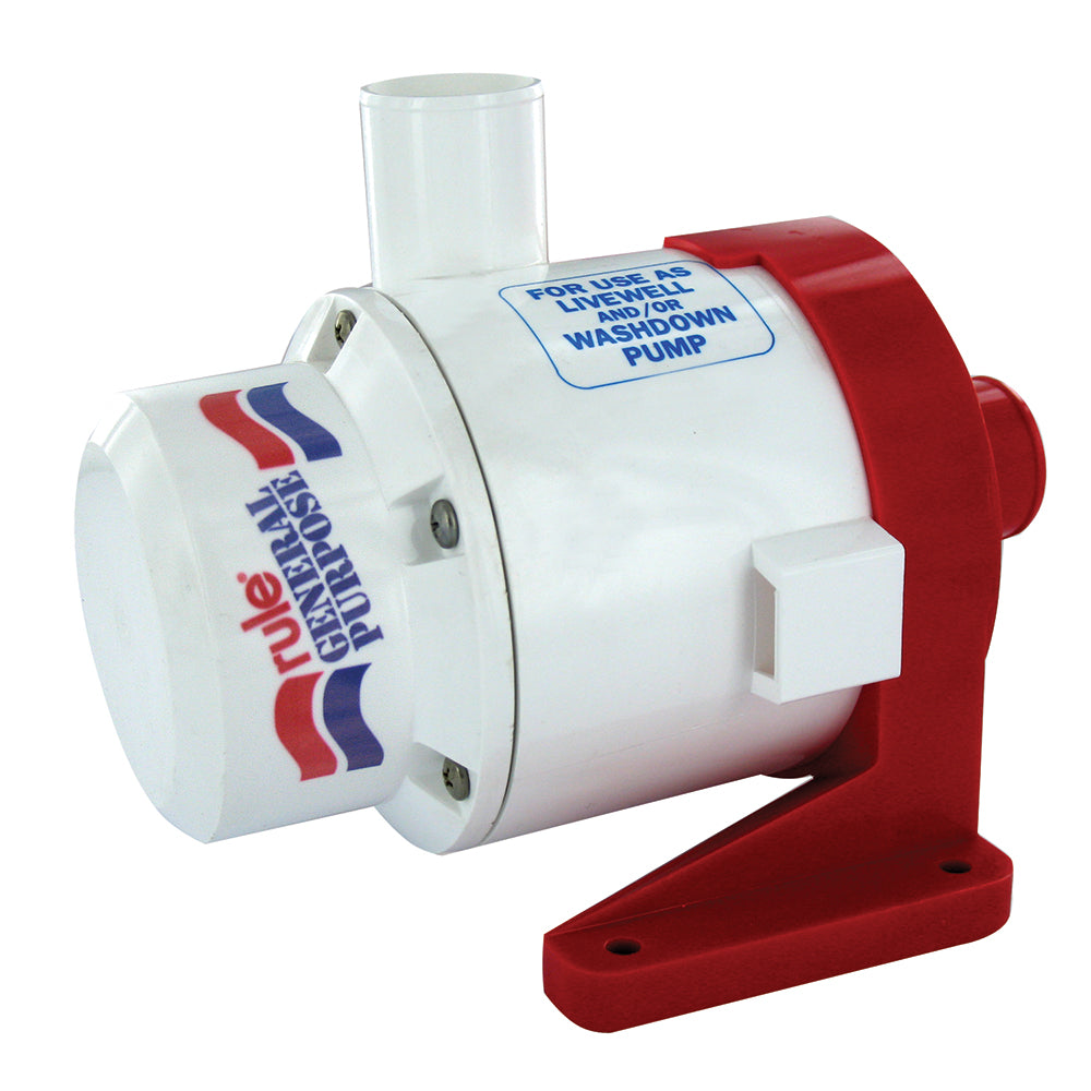 Rule 3700 GPH General Purpose End Suction Centrifugal Pump - 24V [18A] - First Stop Marine