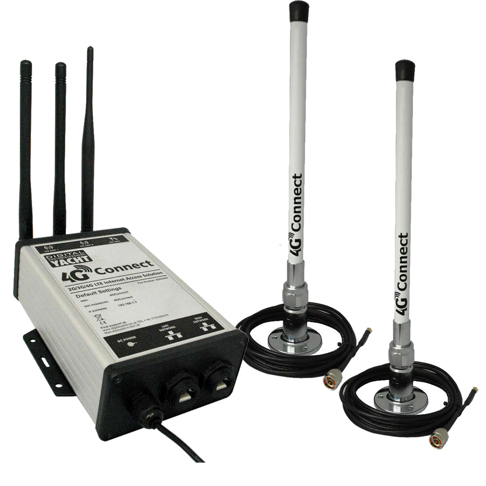 Digital Yacht 4G Connect Pro 2G/3G/4G Dual Antenna [ZDIG4GCPRO-US] - First Stop Marine