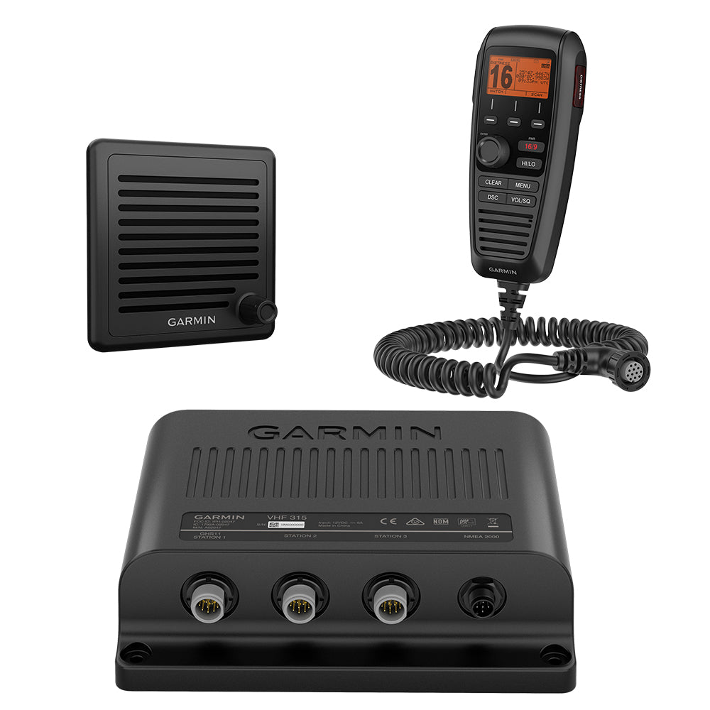 Garmin VHF 315 Marine Radio [010-02047-00] - First Stop Marine