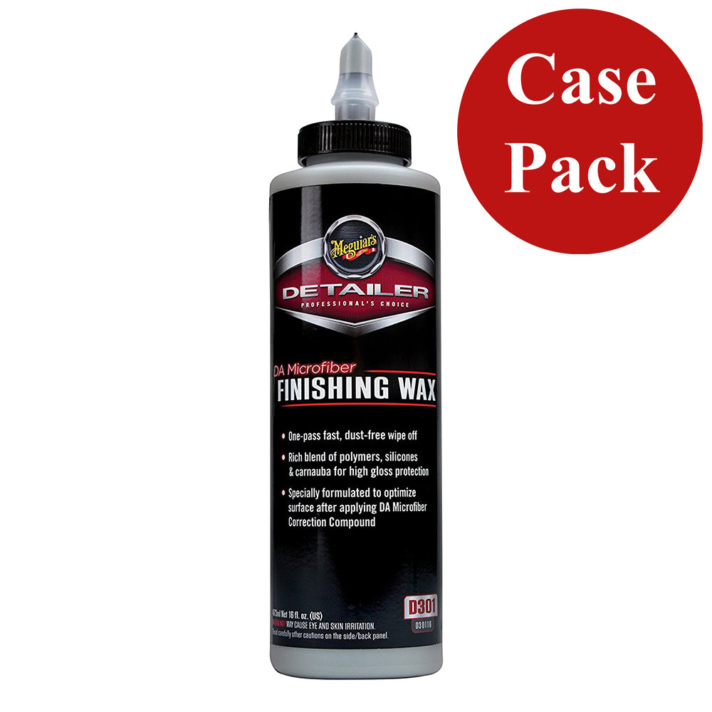Meguiars DA Microfiber Finishing Wax - 16oz *Case of 6* [D30116CASE] - First Stop Marine