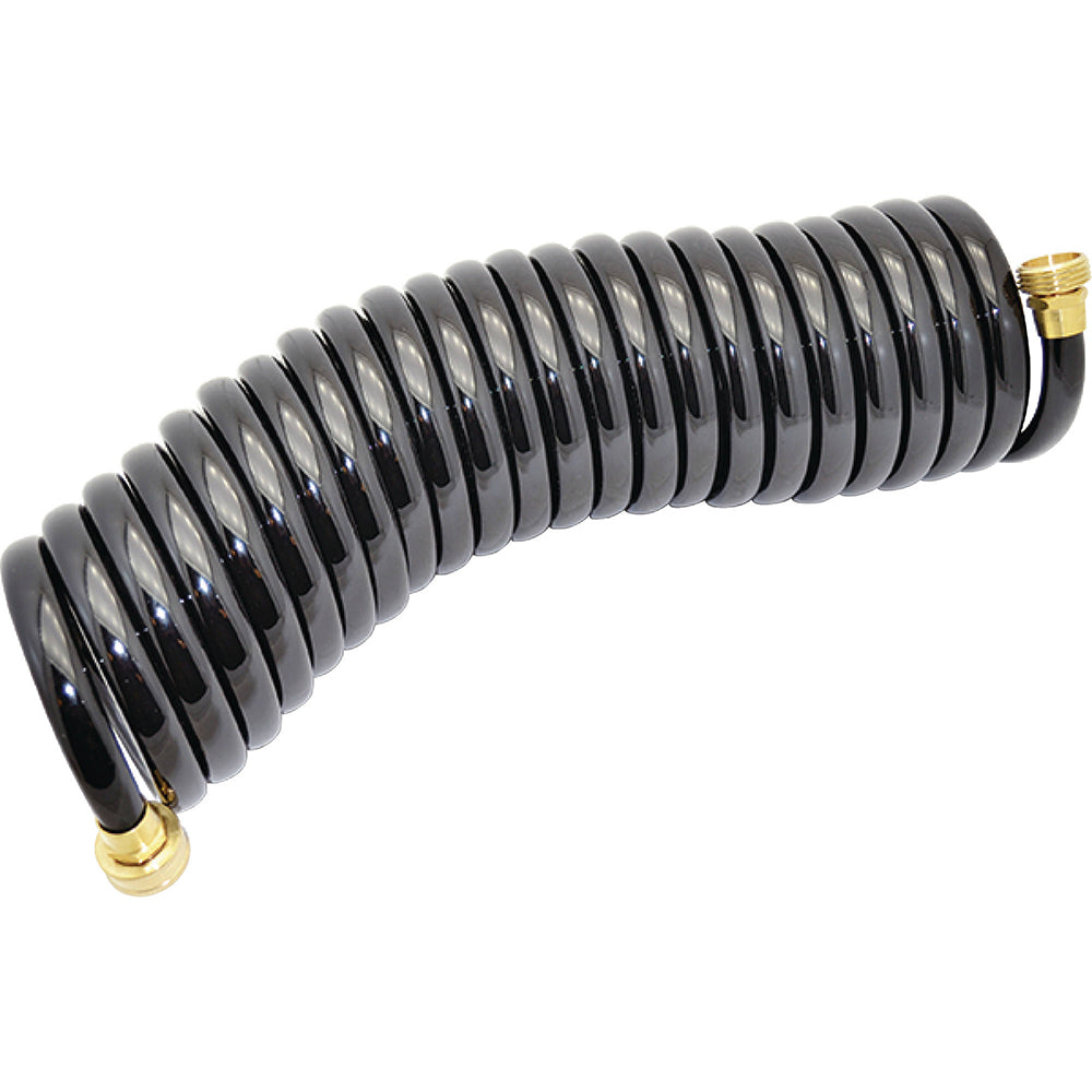 Johnson Pump Coiled Wash Down Hose - 25 - 1/2" Diameter [10615-00] - First Stop Marine