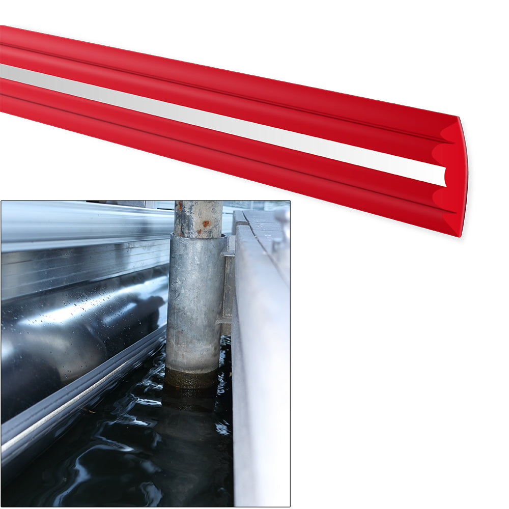 Megaware PontoonGuard - 32 Kit - (2) 16 Guards f/Pontoon Up To 21 - Red [31632] - First Stop Marine