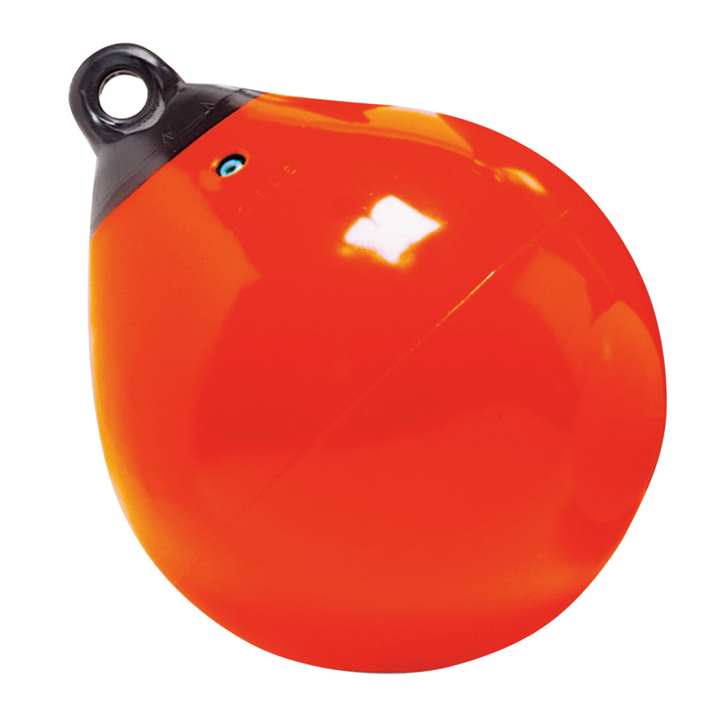Taylor Made 15" Tuff End Inflatable Vinyl Buoy - Orange [61146] - First Stop Marine