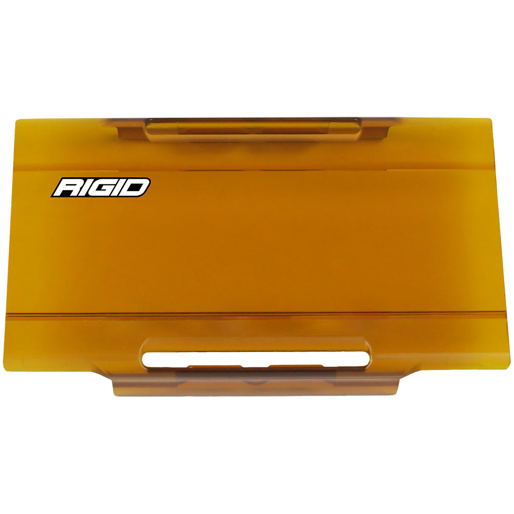 RIGID Industries E-Series Lens Cover 6" - Yellow [106933] - First Stop Marine