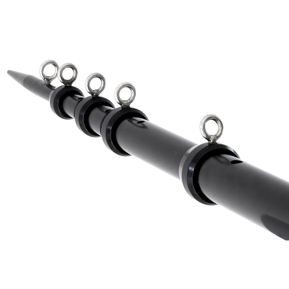 Tigress XD Telescoping Aluminum Outrigger Poles - 15 - 1-1/8" OD Black [88923-1]