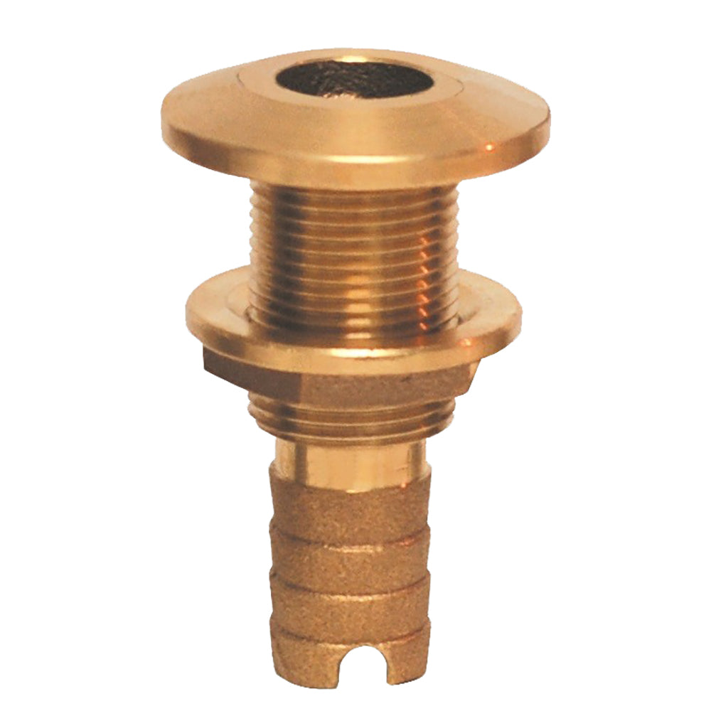 GROCO Bronze Hose Barb Thru-Hull Fitting - 1/2" [HTH-500]